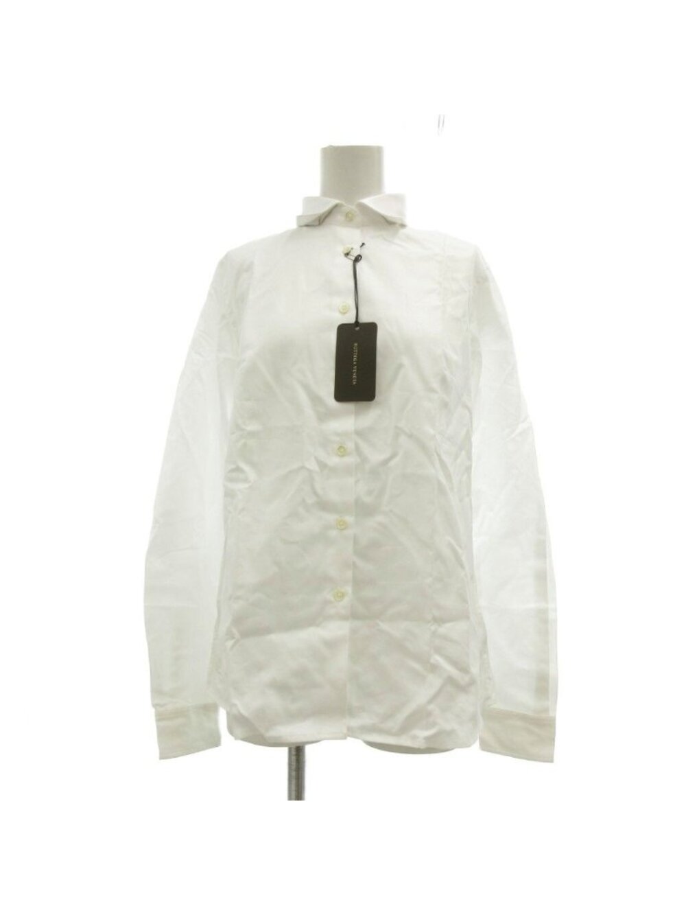 Bottega Veneta Dress Shirt Long Sleeve White Button Down MG 38